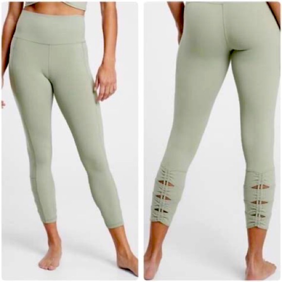 Athleta Pants - Athleta Salutation Stash Pocket II Cinch 7/8